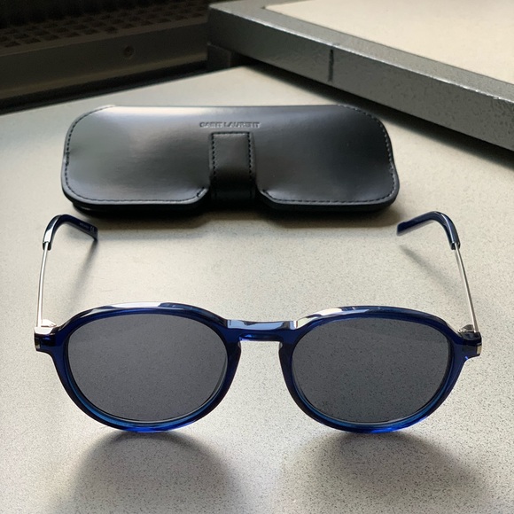 Saint Laurent 53mm Round Sunglasses - Picture 1 of 5